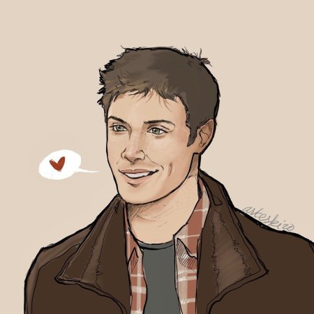 Дин винчестер сверхъестественное арт