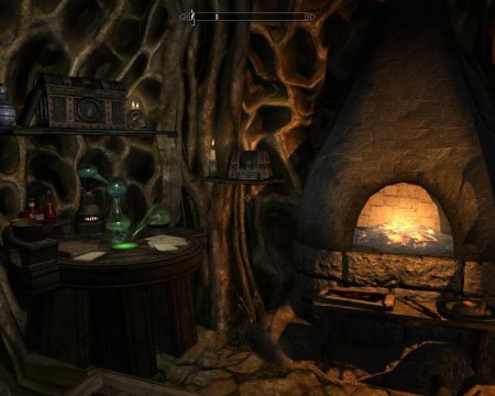 Хижина алхимика скайрим
