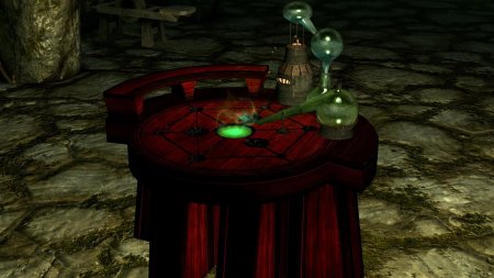 Алхимический стол скайрим