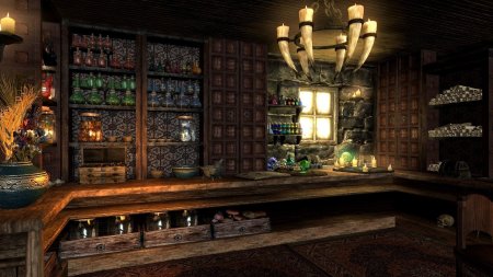 Алхимическая лаборатория скайрим