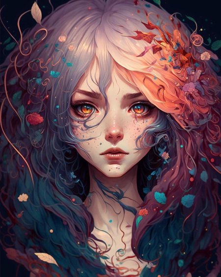 Арт девушек