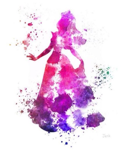 Принцесса акварель