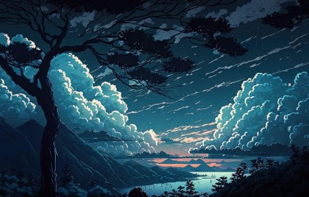 Облака пейзаж