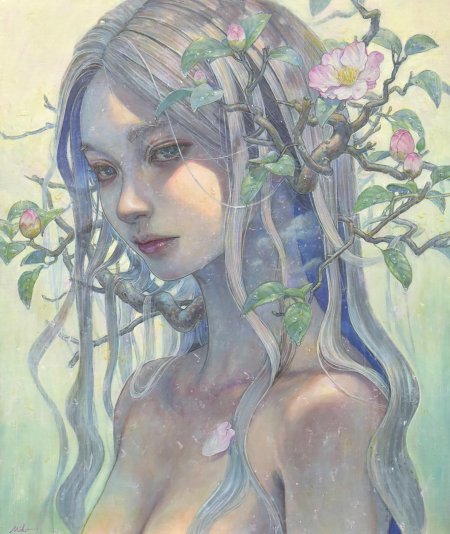 Японский художник михо хирано