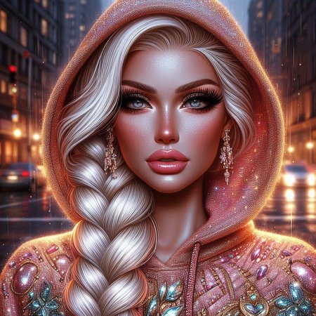 Девушка арт