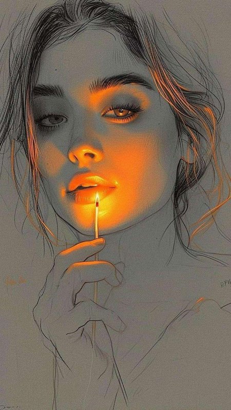 Девушка портрет