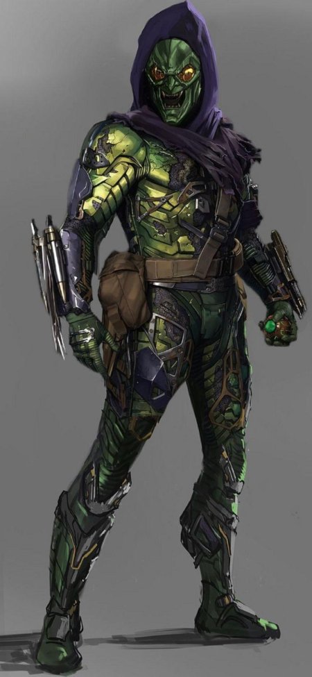 Зеленый гоблин арт