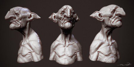 Цифровая скульптура zbrush