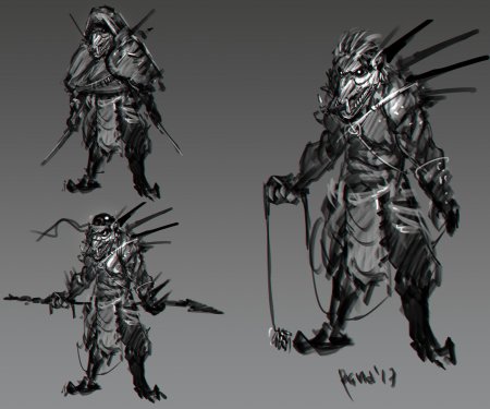 Стикс гоблин концепт арт
