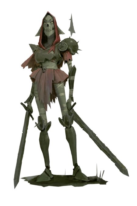 Днд скелет воин