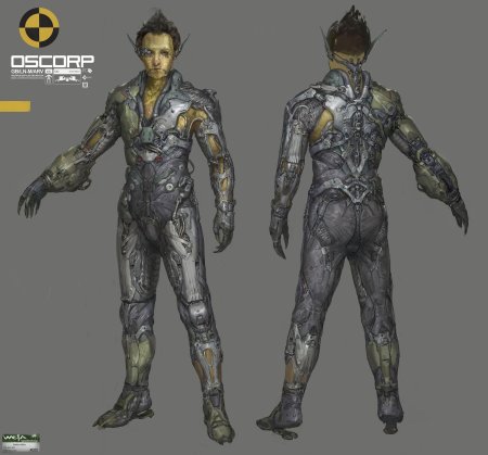 Зеленый гоблин концепт арт новый человек паук