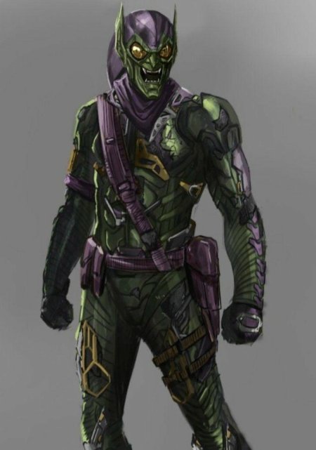 Зелёный гоблин человек паук