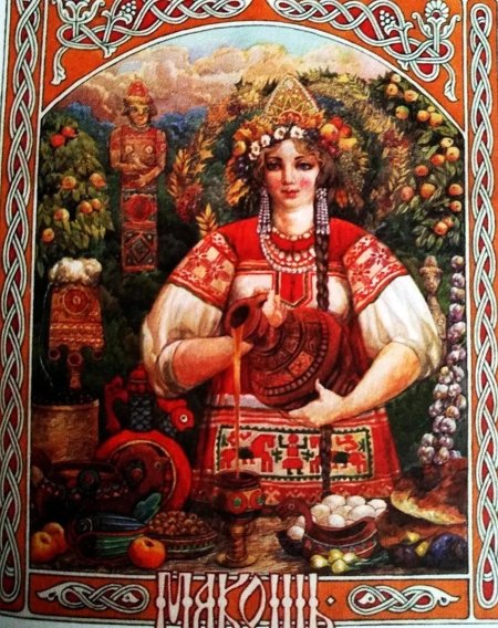 Макошь славянская богиня