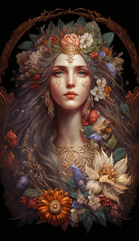 Славянские богини нейросеть