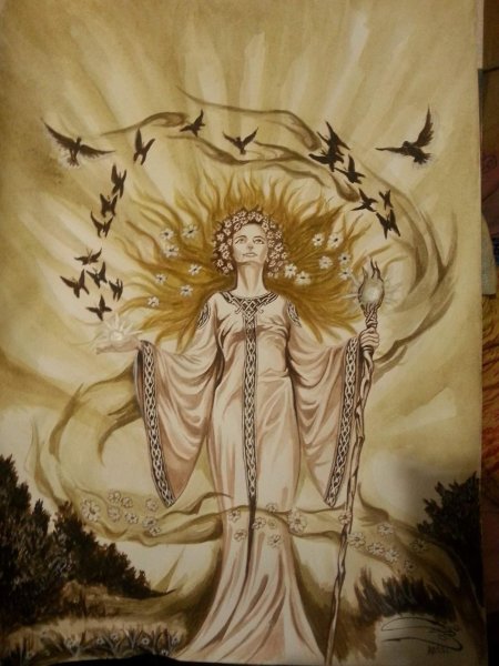 Славянская богиня джива