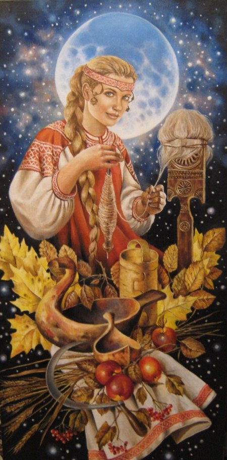 Макошь пряха судьбы