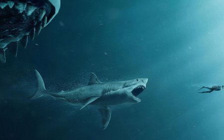 Мег монстр глубины мегалодон