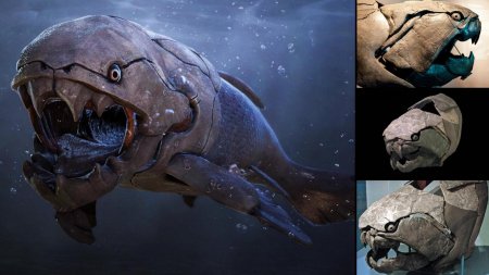 Панцирная рыба дунклеостей