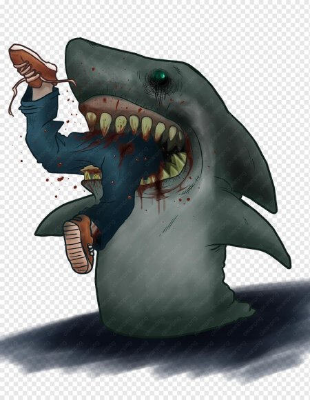 Акула зомби хангри шарк