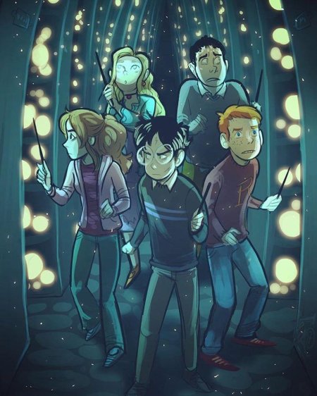 Иллюстрации гарри поттер