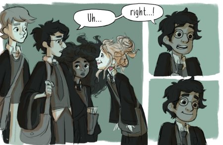 Гарри поттер комикс