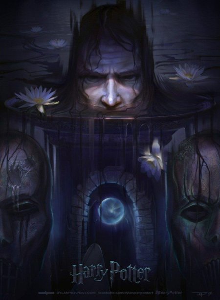 Dark гарри поттер арт