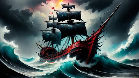 Фэнтези корабли