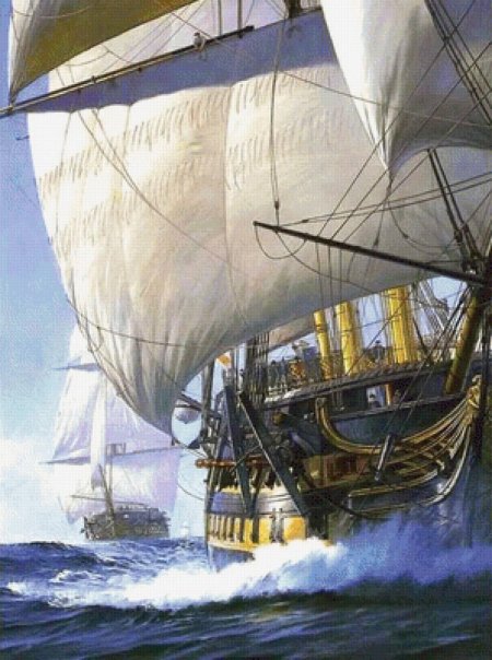 Geoff hunt. парусные корабли.