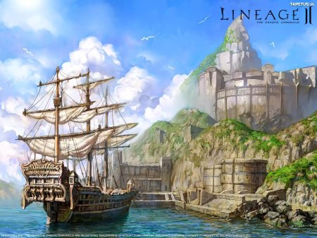 Lineage interlude login screen