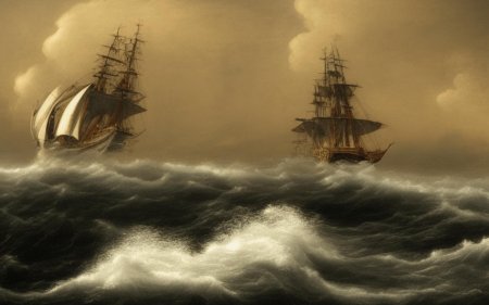 Парусники арты