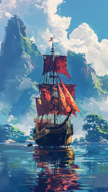 Корабли пиратов