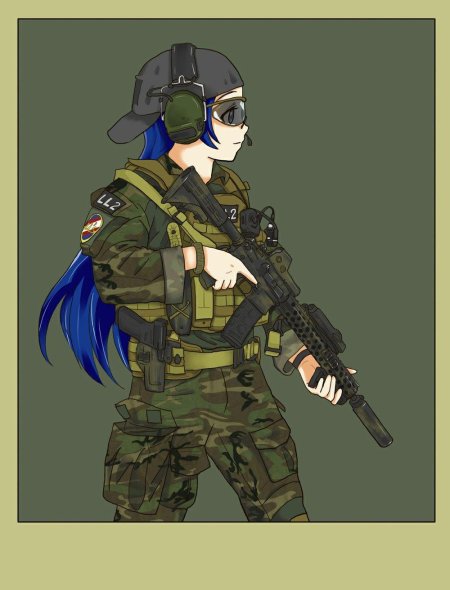 Морской пехотинец аниме