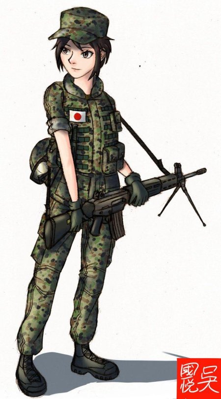 Аниме современная война