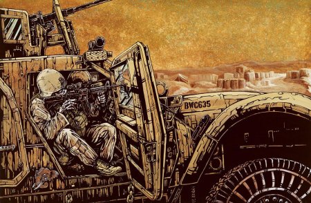 David lozeau арт war