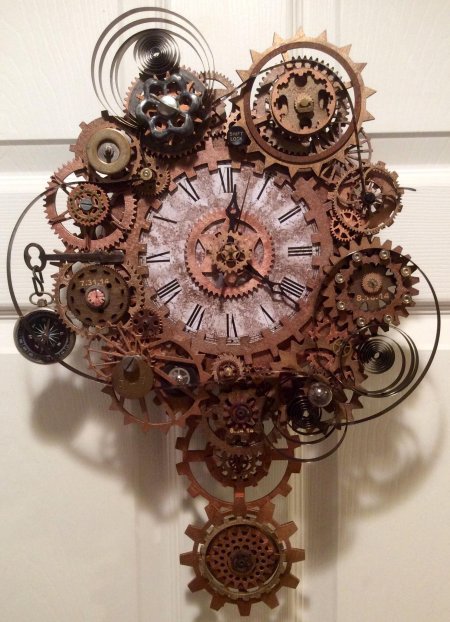 Часы стимпанк