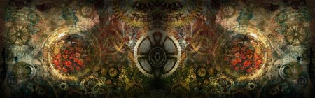 Текстуры в стиле стимпанк