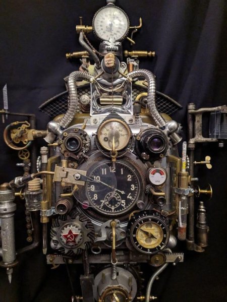 Часы в стиле стимпанк