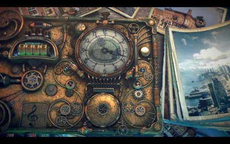 Стимпанк машина времени уэллс