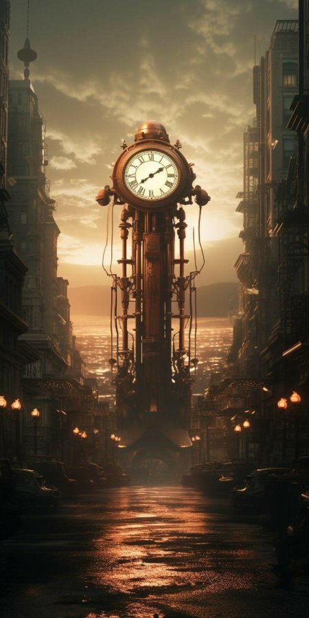 Викториан стимпанк город