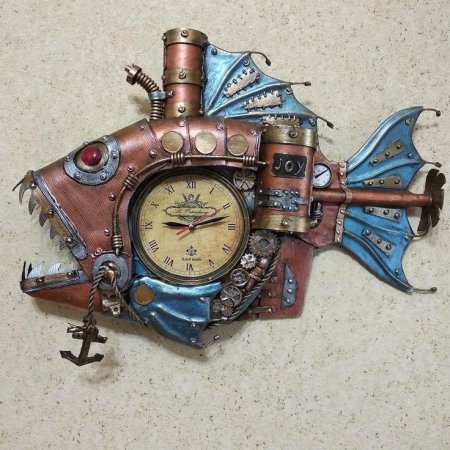 Минасян стимпанк рыба