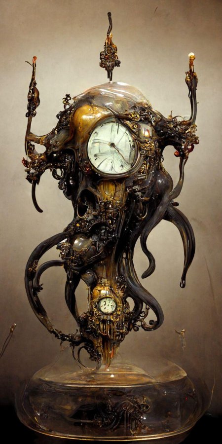 Стимпанк часы