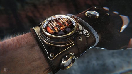 Наручные часы в стиле стимпанк