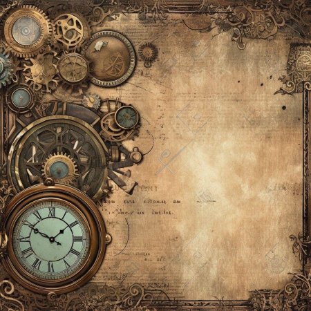 Стимпанк фон