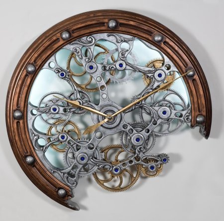 Часы настенные автоматон