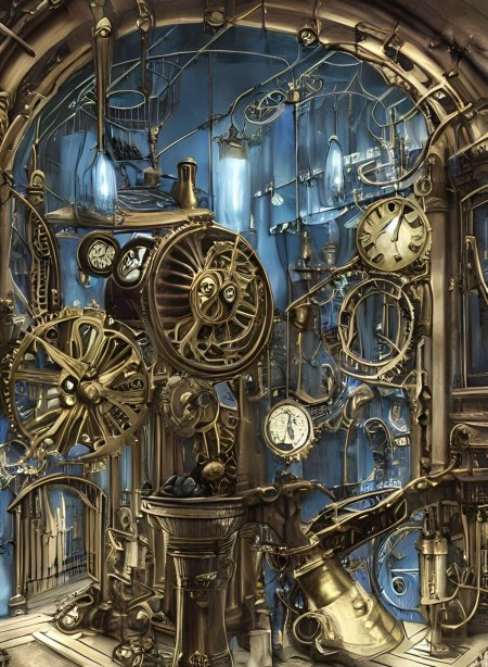 В стиле стимпанк