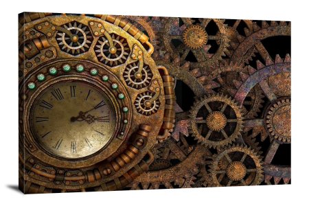 Стимпанк механизмы шестеренки