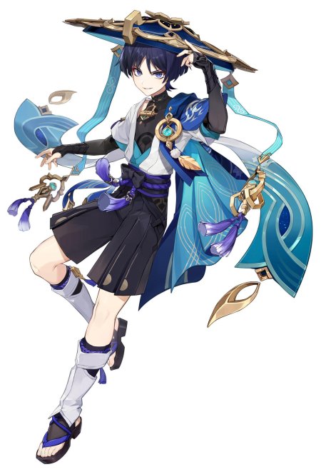 Геншин импакт странник скарамучча