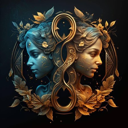 Знак зодиака близнец