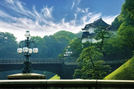 Императорский дворец – резиденция императора японии.