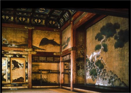 Замок нидзё киото интерьеры